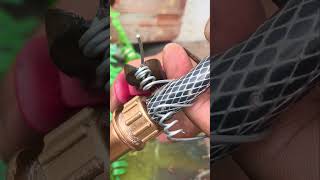 Simple Method to Secure the Hose #PracticalTips #Sustainability #WaterSaving #DIY #LeakFreeLife