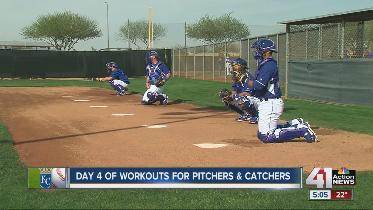 Day 4 of workouts for Royals pitchers, catchers YouTube