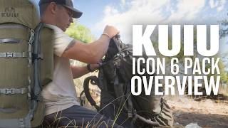 KUIU Icon 6 8200 Pack System Overview