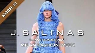 J. Salinas Spring Summer 2027 Fashion Show Model ID | Milan Fashion Week