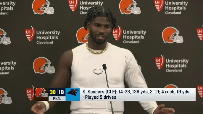 Shedeur Sanders on Preseason debut: 'I felt like me out there'