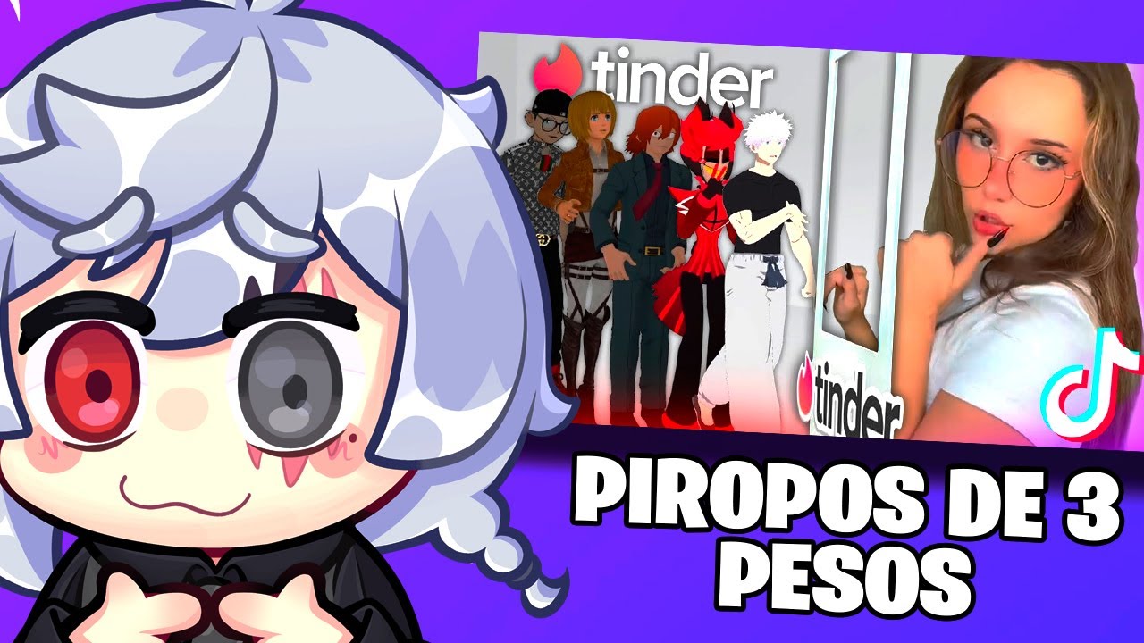 TIROLOCO REACCIONA A TINDER EN LA VIDA REAL 9 | VRCHAT (EDICION TIK TOKERS) ft. Emikukis