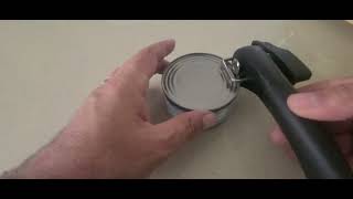 One Handle safe cut can opener