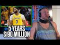 Pat McAfee Reacts To Anthony Davis' 5 Year $190M Contract