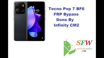 Tecno Pop 7 BF6 FRP Bypass CM2