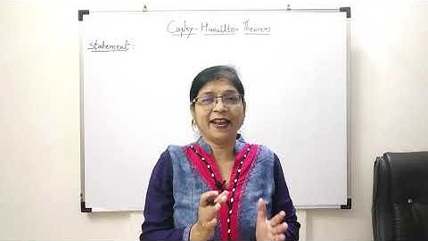 Matrix I Cayley-Hamilton Theorem(Statement) I Problem 1 (3x3 matrix) I Complete Concept I Rashi Jain