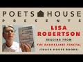 Poets house presents lisa robertson