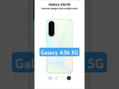 Samsung Galaxy A36 5G All Colors 
