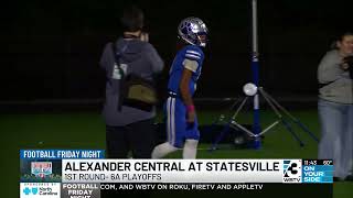 Football Friday Night: Alexander Central High School vs. Statesville High School - Nov. 7, 2025
