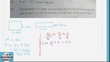 WASSCE 2018 Core mathematics Paper 2 May June Q9, Q12 , Q4 and Q13