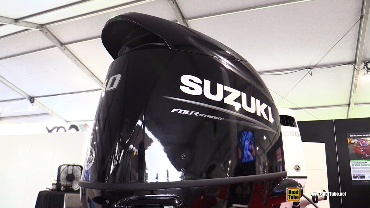 2020 Suzuki 140hp Marine Engine Walkaround Tour - 2020 Fort