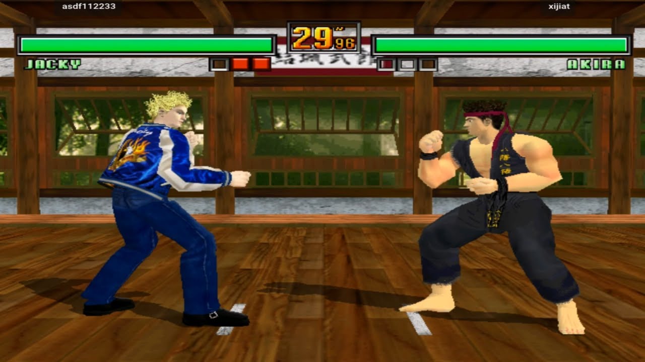 Virtua Fighter 3 バーチャファイター3 asdf112233 (jp) vs xijiat (kr