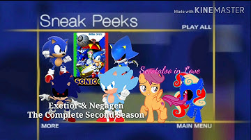 Custom Sneak Peeks Menu from Sonic CD