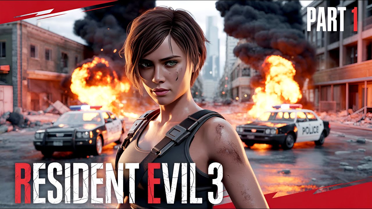 NEMESIS IS HUNTING ME! | Resident Evil 3 Remake Walkthrough Part 1