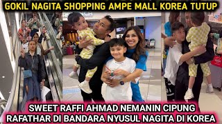 SWEET RAFFI AHMAD NEMANIN CIPUNG RAFATHAR DI BANDARA NYUSUL NAGITA SLAVINA DI KOREA