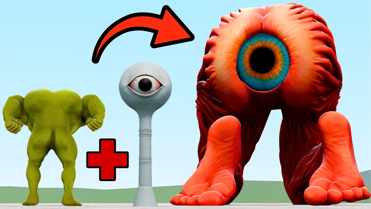 I MADE TOK TOK MATAH BRAINROT WITH EYE WATER TOWER In Garry's Mod