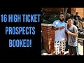 How I Booked 16 High Ticket Prospects