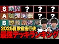 【環境デッキtier表】殿堂試行により環境が大きく変化したので解説します。【TopTier / デュエマ】