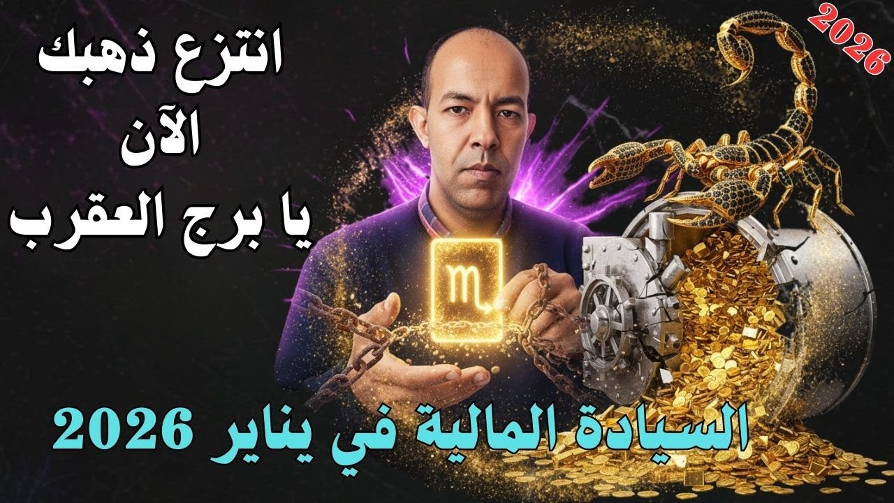 برج العقرب: زلزال السيادة المالية في يناير 2026 ♏ العادة الواحدة التي ستحطم فقرك للأبد