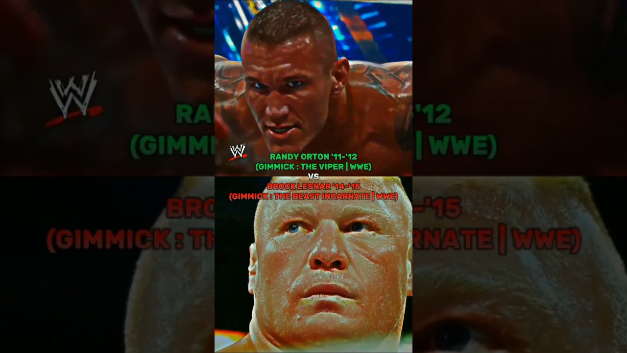 Randy Orton '11 (The Viper | WWE) Vs. Brock Lesnar '14 (Beast Incarnate | WWE) | Battle | 