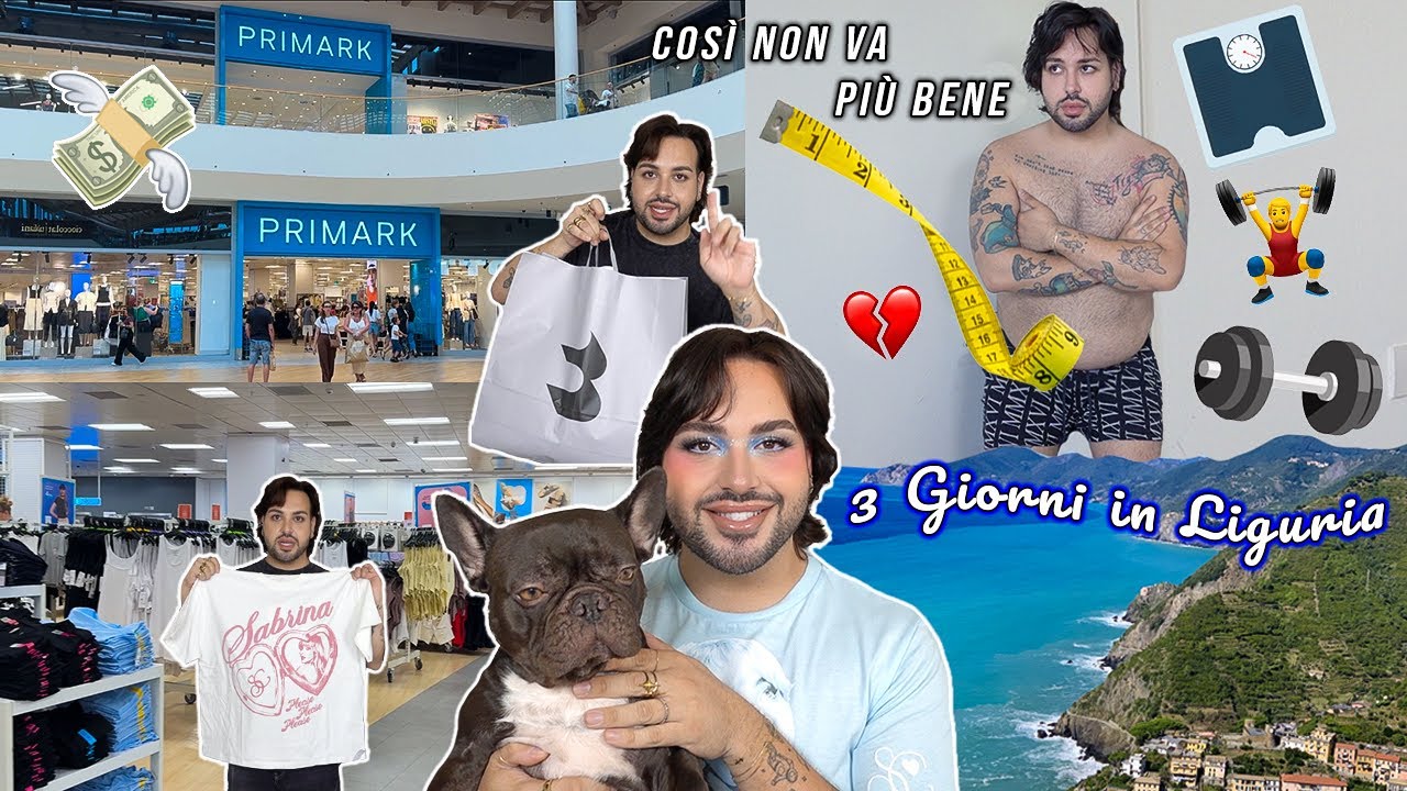 Insicurezze 💔 shopping 🛍️ e week end in Liguria 🌊☀️ - Weekly Vlog 8