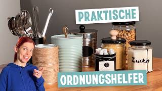 DIY für mehr Ordnung in Küche, Bad und deinem Zuhause - aus alten  Gläsern und Dosen