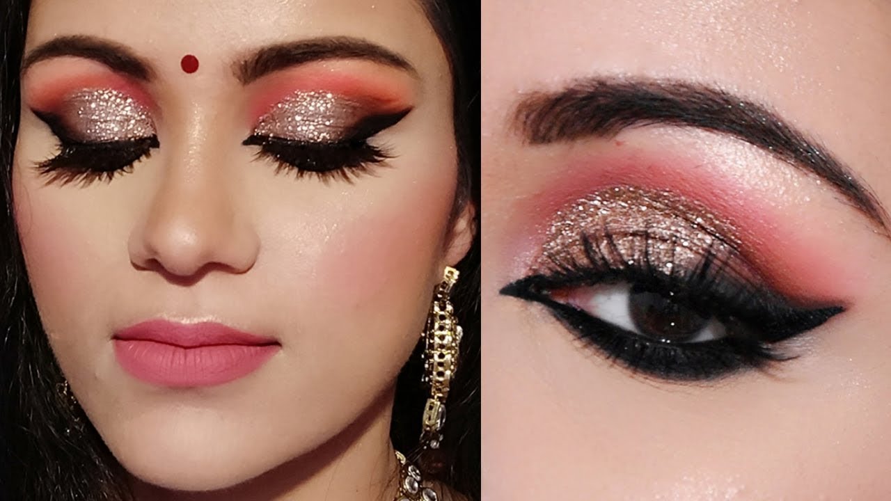 Itssahaircircus - Red saree Halo smokey eye Red lips... | Facebook