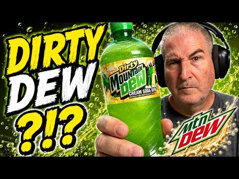 Mountain Dew Dirty Cream Soda Review 😮 | IS IT DOO OR IS IT DEW?