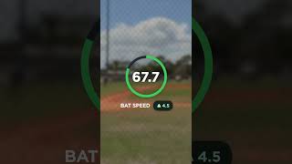First high school home run for Cooper Gallant 👏2 months, 232 swings on blast, +4.5 mph bat speed 💪
