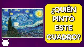 ¿Puedes IDENTIFICAR QUIÉN pintó estos famosos CUADROS? 🌛🎨 screenshot 4