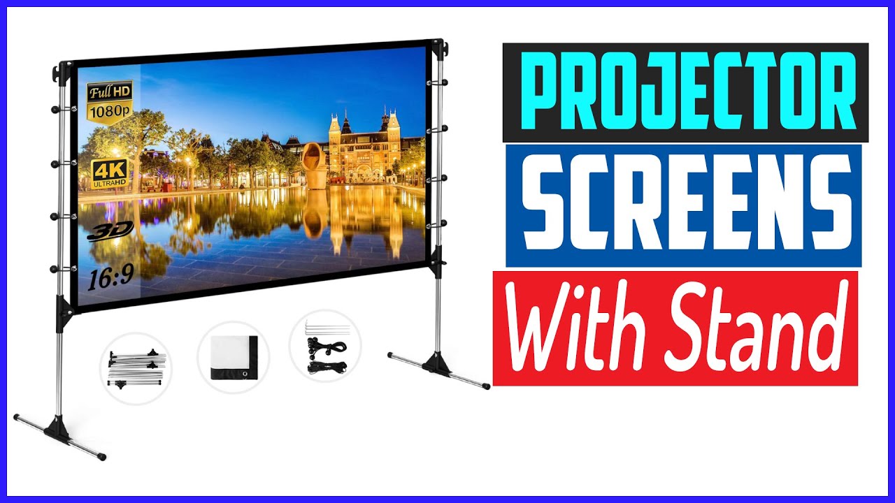 Top 5 Best Outdoor Projector Screens with Stand Reviews In 2020 YouTube