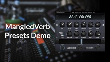 MangledVerb Reverb Distortion Plug-in Presets Demo