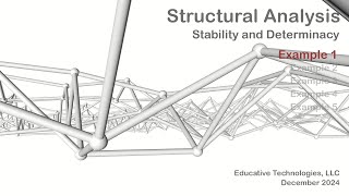 SA75: Stability and Determinacy of Structures (Example 1)