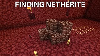 Minecraft Survival - Finding Netherite - No Commentary