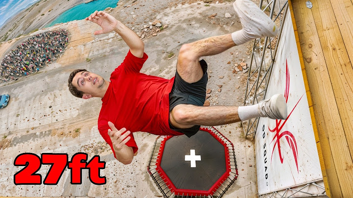 What’s the Highest You Can Jump Onto a Trampoline?