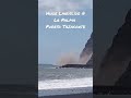 #landslide @ #lapalma  Island - #tsunami danger after heavy rainfall? #volcano #cumbrevieja 04.04.22