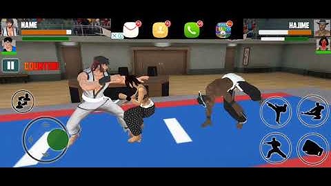 Tag team karate Fighting Game Gameplay Walkthrough