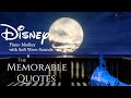 Disney relaxing piano medley with soft wave sounds for deep sleep and soothingno midroll ads
