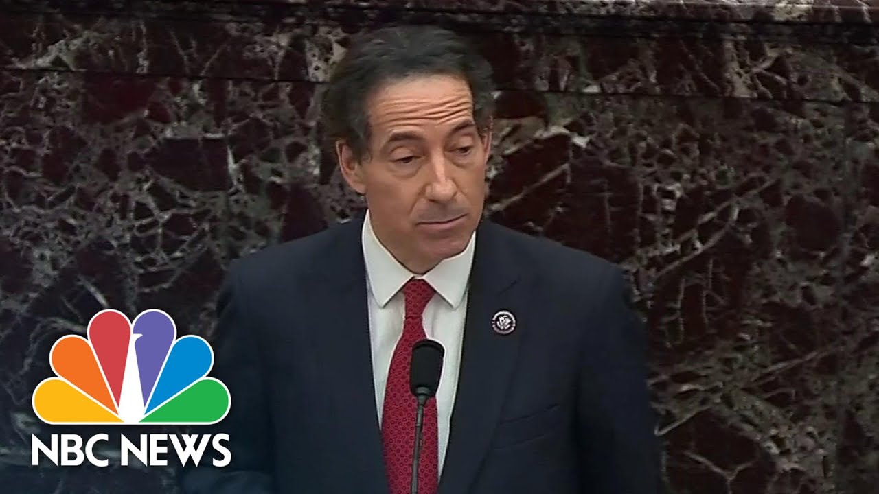 Rep. Raskin Recounts His Experiences During The Capitol Riot At Senate Impeachment Trial | NBC News