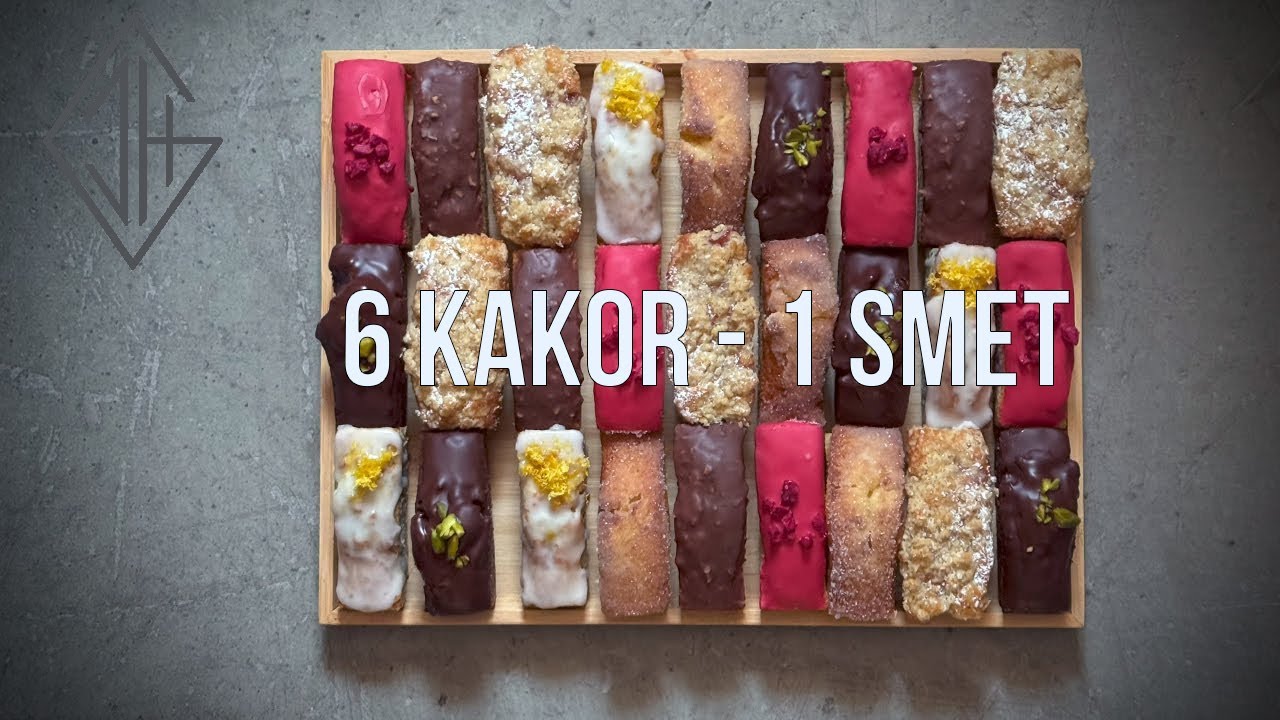 6 olika kakor i samma formar – | Citron, choklad, vanilj & mer!