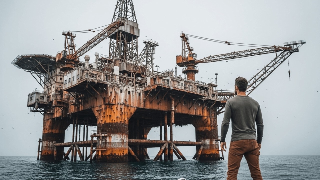 I Turned an Abandoned Oil Rig into a Luxury House (ASMR)