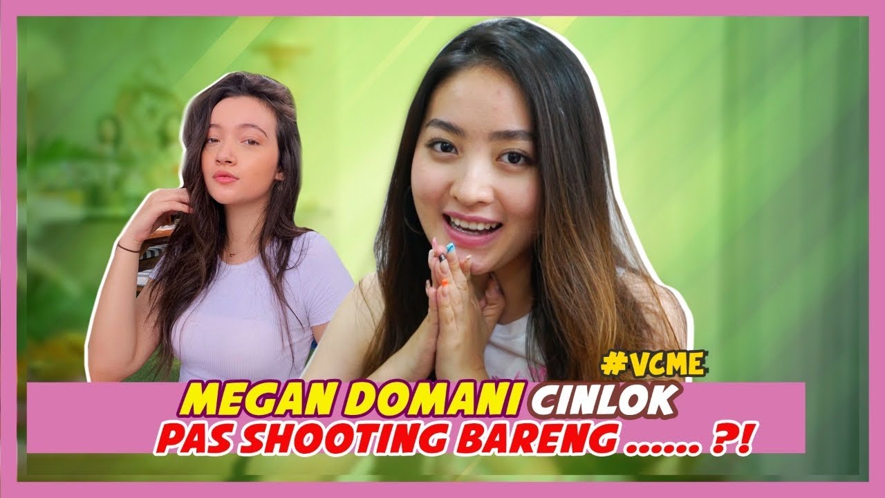 MEGAN DOMANI CINLOK PAS SHOOTING BARENG ...... ?! | #vcme