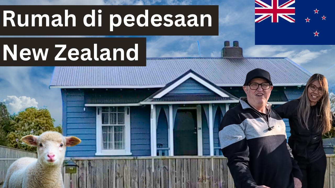 Rumah kami di Pinggir Kota New Zealand #Railway cottage