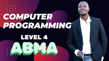 Computer Programming ABMA Level 4||Lesson 3||Data Types