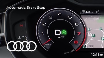 Audi Tech Tutorial: Automatic Start Stop
