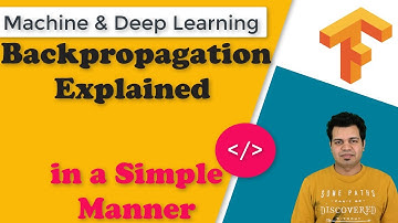 Backpropagation Explained in a simple manner | Backpropagation in Neural Networks