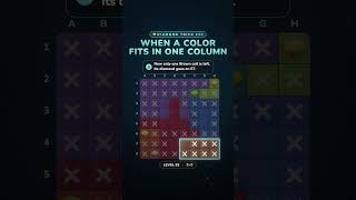 Diamond Trick #10 💎 When a color fits in one column.