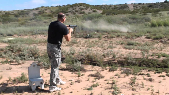 STEN Mk V on Semi Auto 25rnd Test Firing