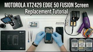 Motorola XT2429 EDGE 50 FUSION Original Screen Replacement Tutorial / Wymiana wyświetlacza