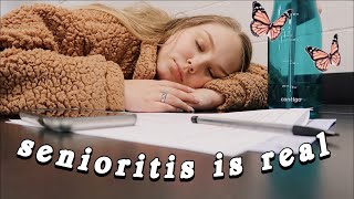 a couple days in my life at school as a high school senior! (senioritis is REAL!)